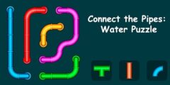 Connect the Pipes: Water Puzzle
