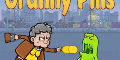 Granny Pills: Defend Cactuses