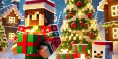Minecraft Christmas Jigsaw: Festive Pixel Art Fun