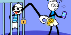 Stickman Troll Thief Puzzle